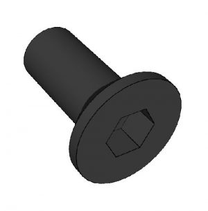 ISK Senkkopf M4x10sw
