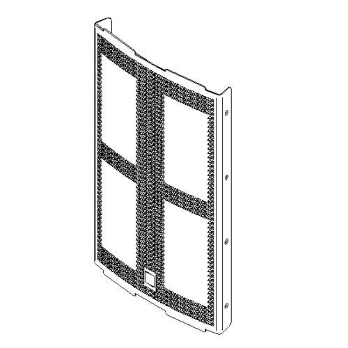 parts for frontgrille CX 210 LT