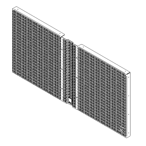 Einzelteile Frontgitter L9 118 Sub BA